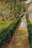 Child On A Garden Walk