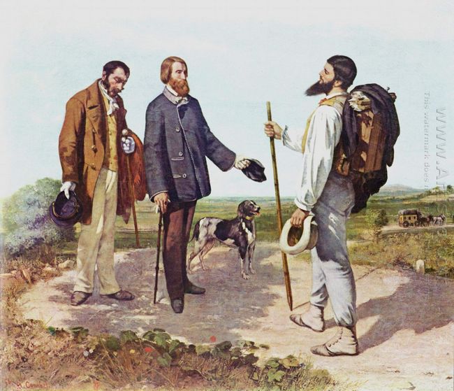 The Meeting Bonjour Monsieur Courbet 