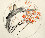 Chinese flowers paintings