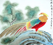 Chinese pheasant paintings