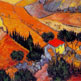 Paesaggio Con Casa E Ploughman 1889