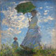 la promenade femme avec un parasol