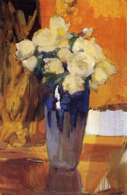 Rosas blancas Desde The Garden House 1919