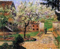 flowering plum tree eragny 1894