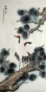 Crane - Peinture chinoise