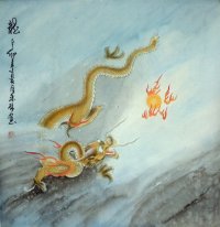 Dragon - pintura china