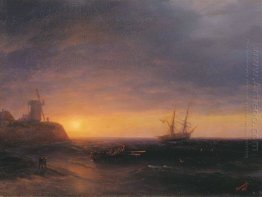 Sunset At Sea 1878