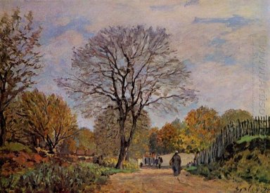 a road in seine et marne 1875