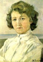 Portret van Zinaida Mediaan 1909