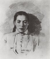 Portrait N V Yakunchikova 1879