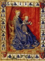 Virgin And Child Enthroned