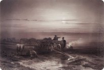 bivouac in the desert convoy chumakov 1867 1