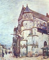 church at moret after the rain 1894