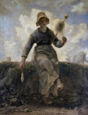 De naafkap Goatherd Van De Auvergne 1869