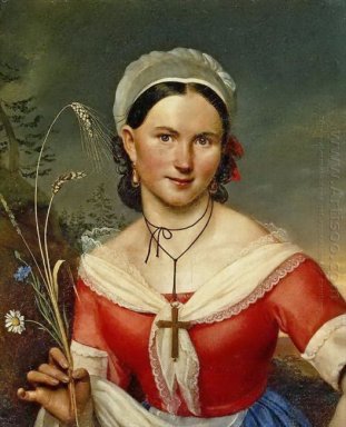 Retrato de Ekaterina Aleksandrovna Telesheva 1828 1