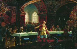 Prince Repin At The Banquet Of Ivan The Terrible