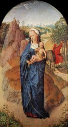 Virgin And Child In A Landscape