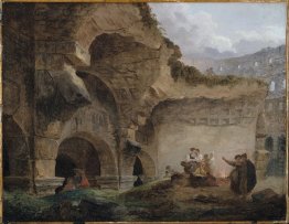 Washerwomen in the Ruins of the Colosseum