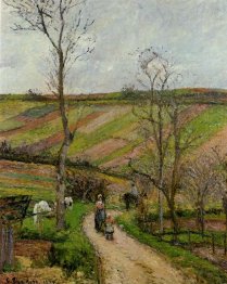 route du fond in hermitage pontoise 1877