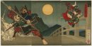 Ushiwaka Und Benkei Duell Auf Gojo Brücke