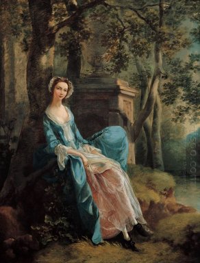 Portrait d\'une femme éventuellement de la famille Lloyd