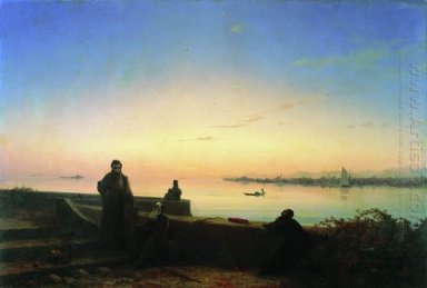 Mhitarists sur l\'île de Saint-Lazare 1843