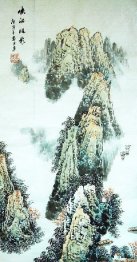 Landscape with cloud - Chinese Painting