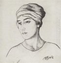 Portret van de kunstenaar S Vrouw 1912