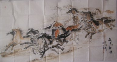 Horse - Pittura cinese