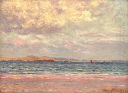 Evening Morgat Beach 1902