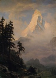 sunrise on the matterhorn 1875