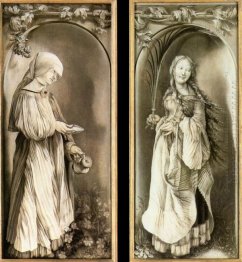 St Elizabeth And A Saint Woman With Palm 1511