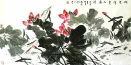 Lotus - peinture chinoise