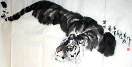 Tiger - la pintura china