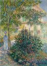 Camille Monet In de tuin bij het Huis In Argenteuil