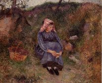 seated peasant girl 1883