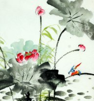 Lotus - Chinese Painting