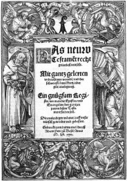 Title Plate With St Peter And St Paul 1523