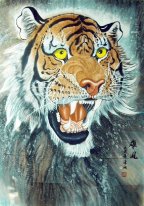 Tiger - Peinture chinoise