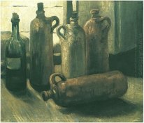 Still Life Dengan Lima Botol 1884