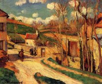 crossroads at l hermitage pontoise 1876