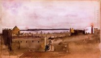 view of naples 1860