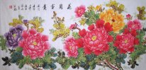 Peony - la pintura china