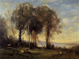 The Goatherds Of Castel Gandolfo 1866