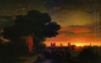 View Of Crimea At Sunset 1862