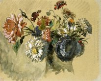 Blumenstrauß der Blumen 1843