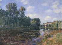 bend in the river loing in summer 1880