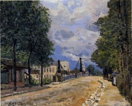 the road from gennevilliers 1872