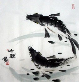 Fish - Chinese Painting