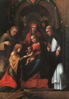 Die mystische Vermählung der heiligen Katharina 1515